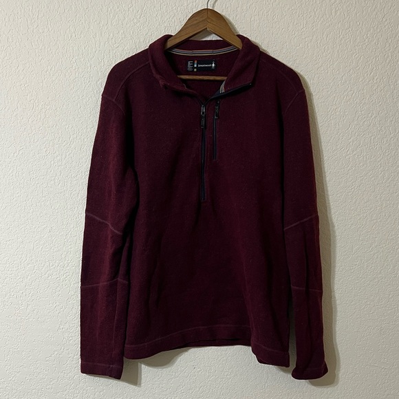 Smartwool | Recycled Wool Blend 1/2 Zip Pullover Sweater Men’s XL - Picture 1 of 5